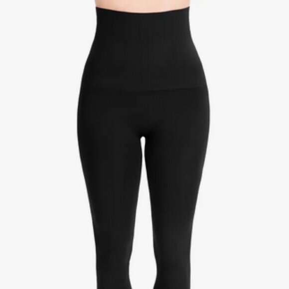 NWOT Belly Bandit Mother Tucker Compression Leggings in Black. Sz: M - Picture 2 of 8